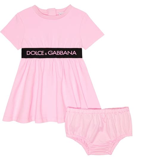 Jersey dress with bloomers in Rosa for Girls 